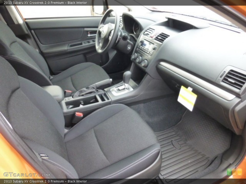 Black Interior Photo for the 2013 Subaru XV Crosstrek 2.0 Premium #76893012