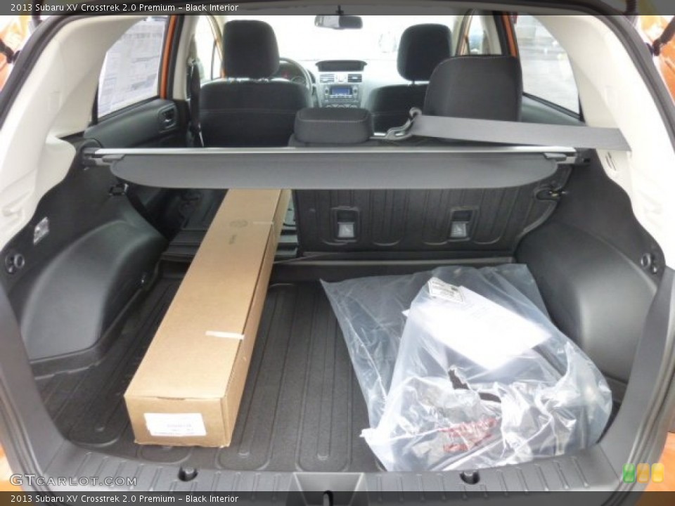 Black Interior Trunk for the 2013 Subaru XV Crosstrek 2.0 Premium #76893063
