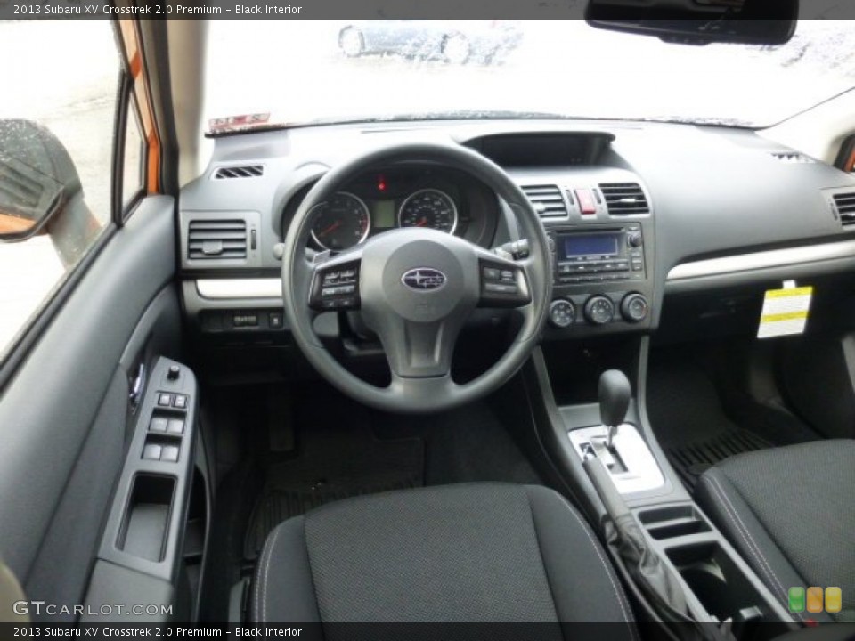 Black Interior Photo for the 2013 Subaru XV Crosstrek 2.0 Premium #76893101