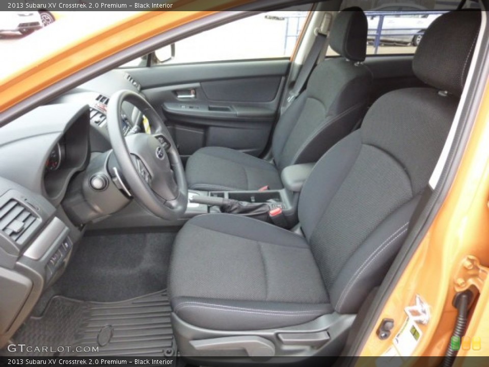 Black Interior Prime Interior for the 2013 Subaru XV Crosstrek 2.0 Premium #76893117