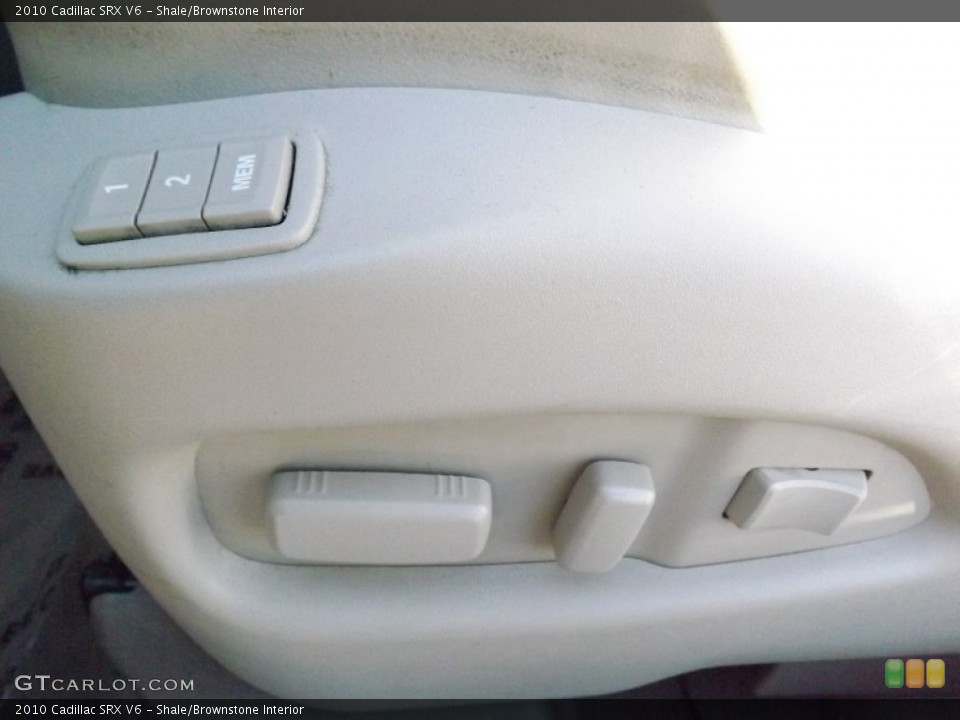 Shale/Brownstone Interior Controls for the 2010 Cadillac SRX V6 #76893314