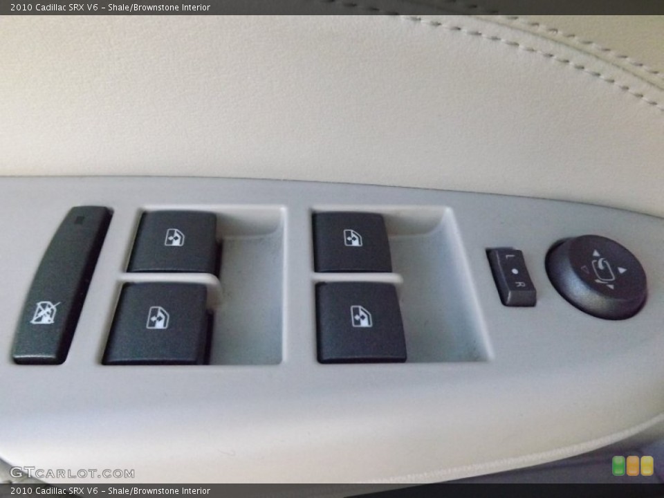 Shale/Brownstone Interior Controls for the 2010 Cadillac SRX V6 #76893353
