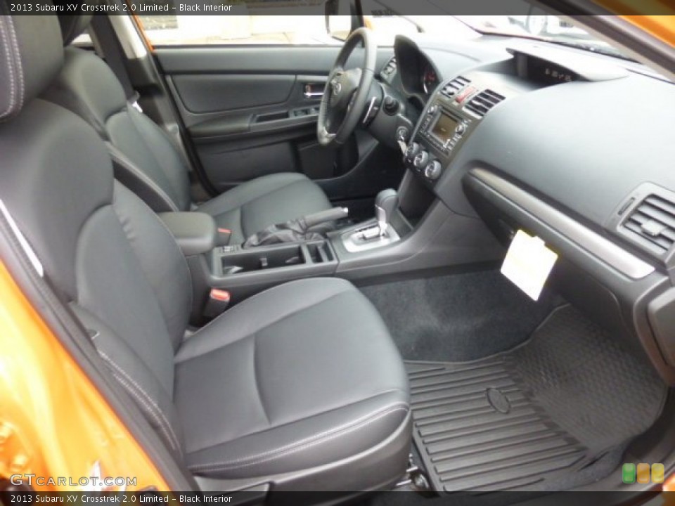 Black Interior Photo for the 2013 Subaru XV Crosstrek 2.0 Limited #76893390