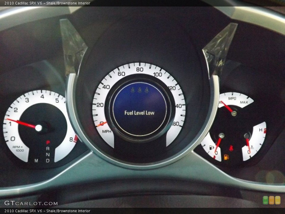Shale/Brownstone Interior Gauges for the 2010 Cadillac SRX V6 #76893417