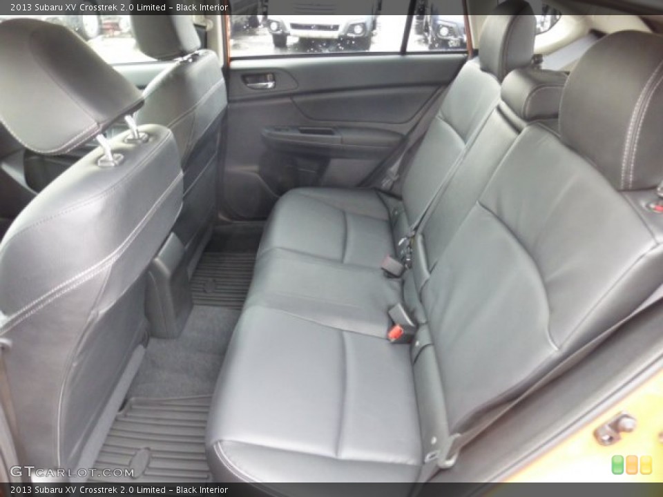 Black Interior Rear Seat for the 2013 Subaru XV Crosstrek 2.0 Limited #76893459
