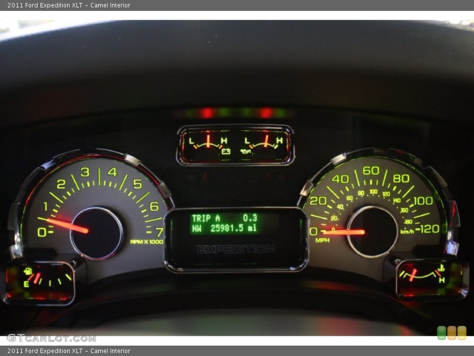 Camel Interior Gauges for the 2011 Ford Expedition XLT #76893723