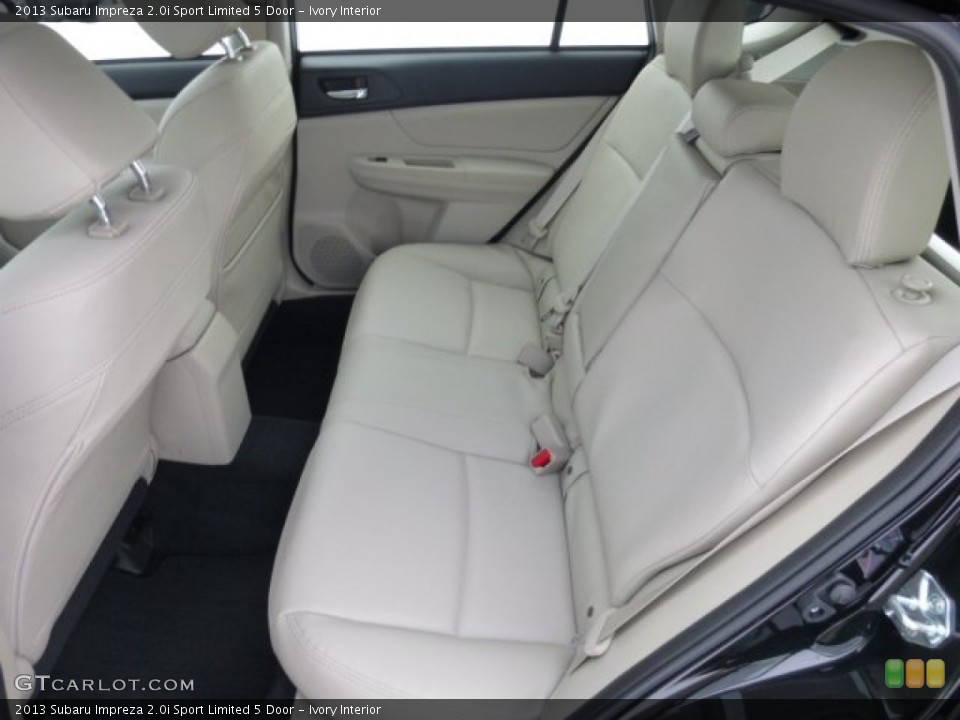 Ivory Interior Rear Seat for the 2013 Subaru Impreza 2.0i Sport Limited 5 Door #76893870