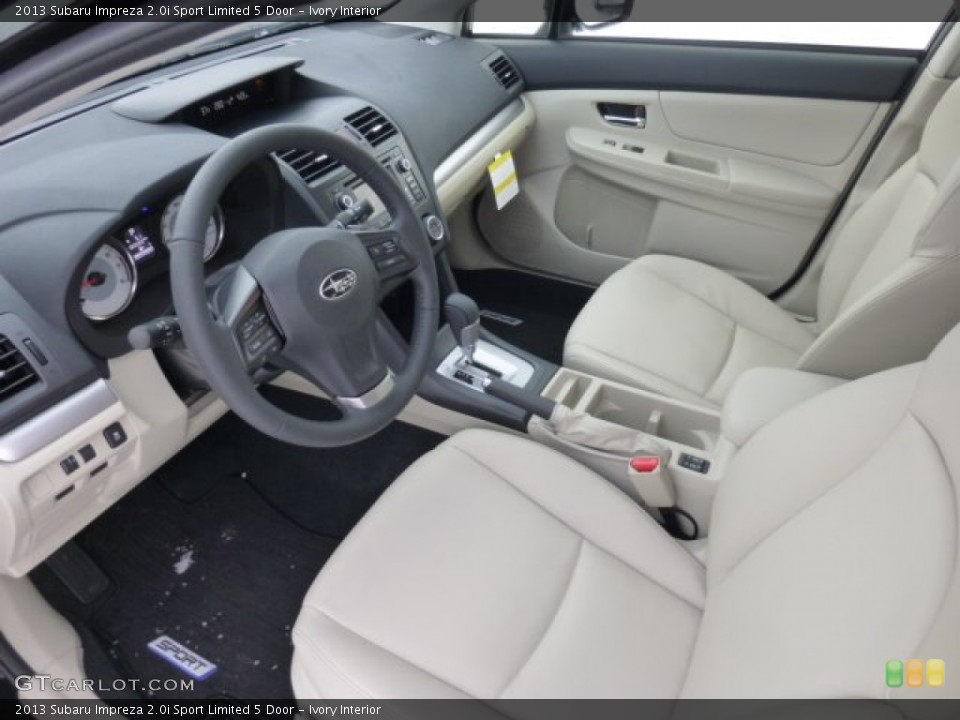 Ivory Interior Prime Interior for the 2013 Subaru Impreza 2.0i Sport Limited 5 Door #76893916