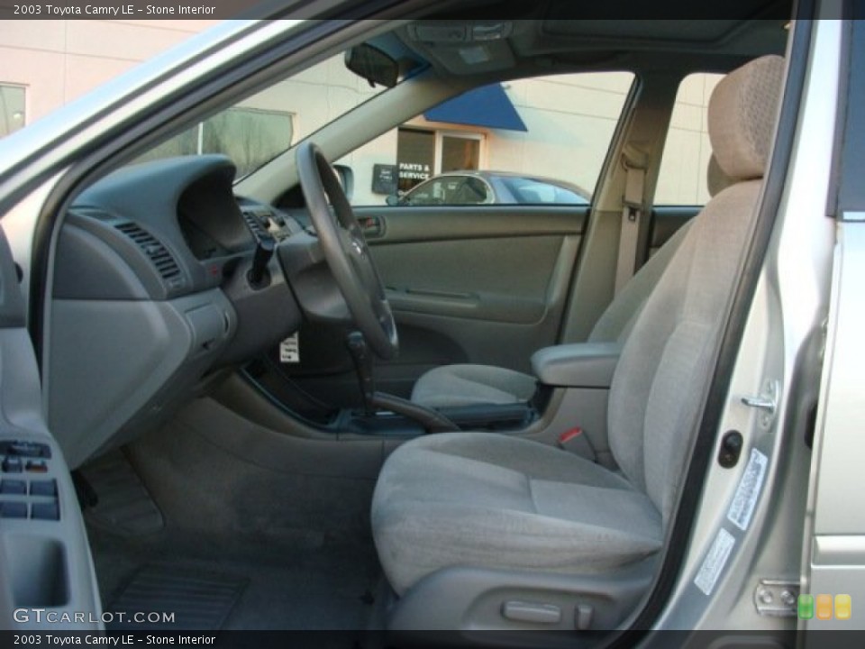 Stone Interior Photo for the 2003 Toyota Camry LE #76894155