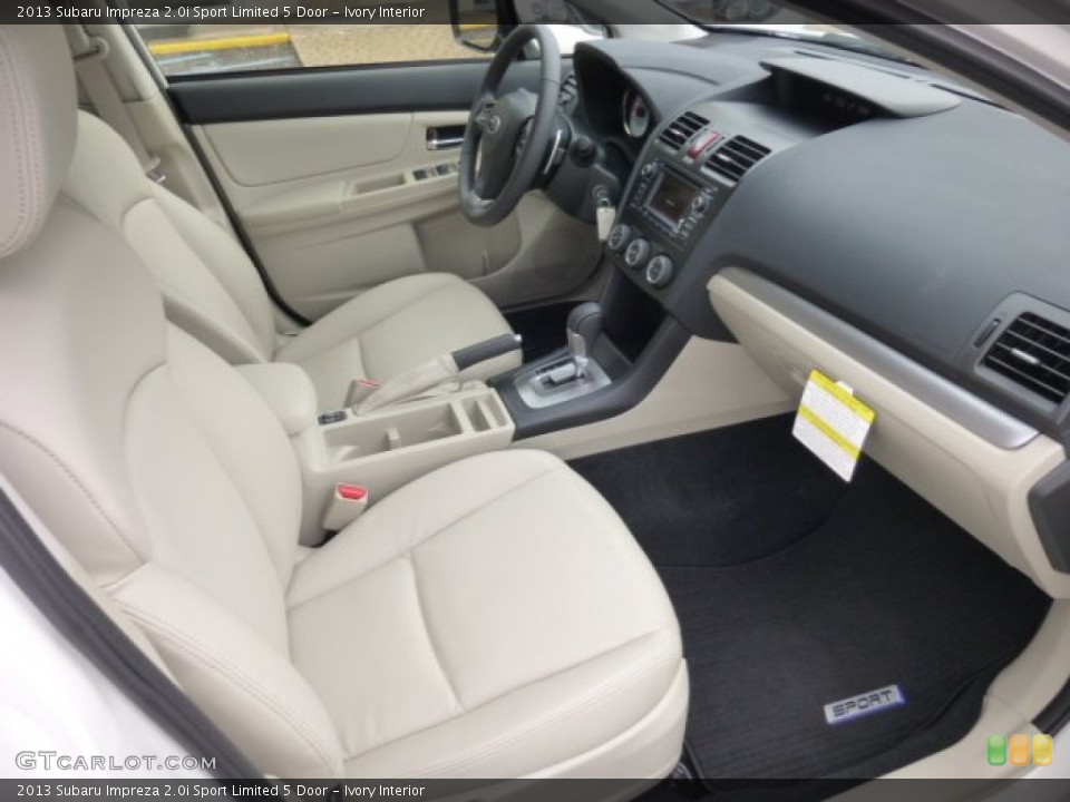 Ivory Interior Photo for the 2013 Subaru Impreza 2.0i Sport Limited 5 Door #76894523