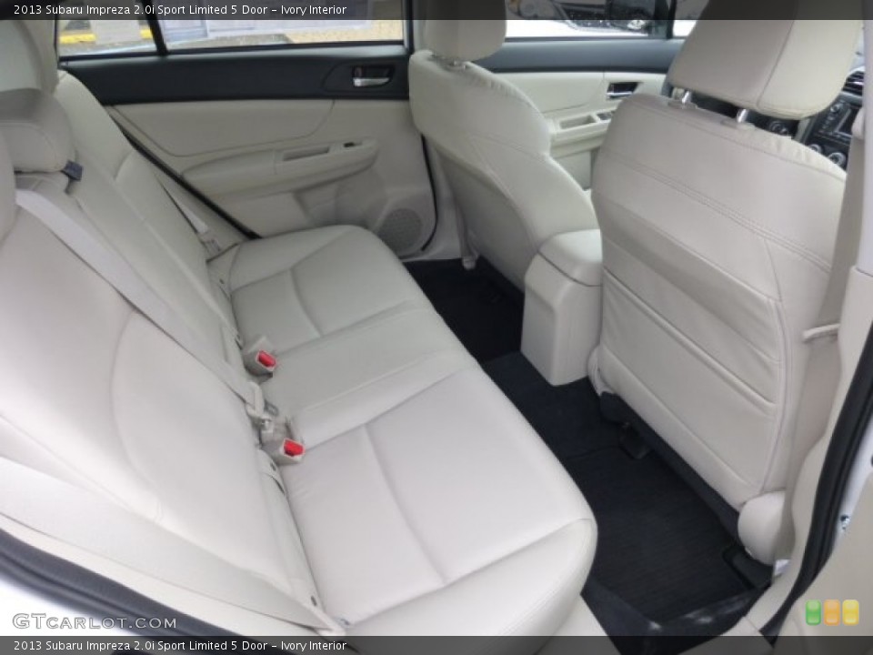 Ivory Interior Rear Seat for the 2013 Subaru Impreza 2.0i Sport Limited 5 Door #76894541