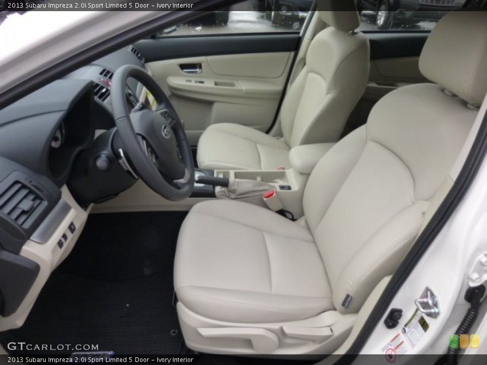 Ivory Interior Front Seat for the 2013 Subaru Impreza 2.0i Sport Limited 5 Door #76894614