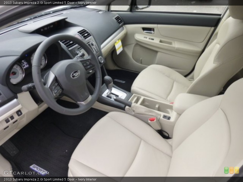 Ivory Interior Prime Interior for the 2013 Subaru Impreza 2.0i Sport Limited 5 Door #76894627
