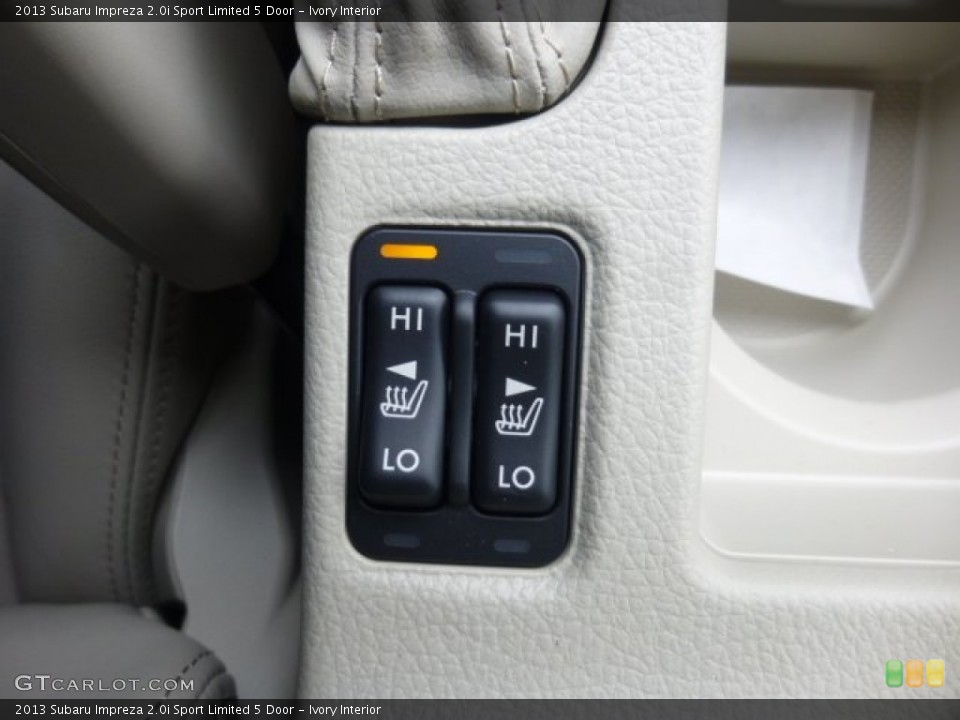 Ivory Interior Controls for the 2013 Subaru Impreza 2.0i Sport Limited 5 Door #76894659