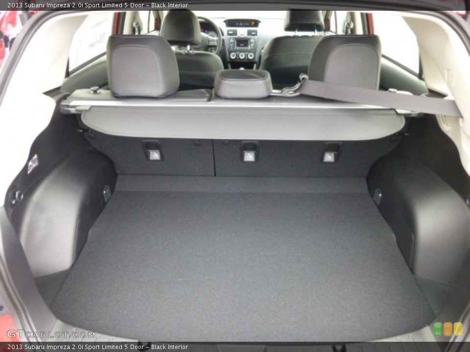 Black Interior Trunk for the 2013 Subaru Impreza 2.0i Sport Limited 5 Door #76894914