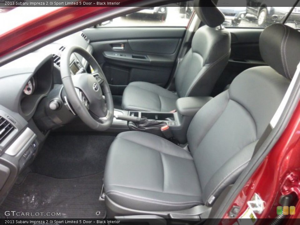 Black Interior Photo for the 2013 Subaru Impreza 2.0i Sport Limited 5 Door #76894965