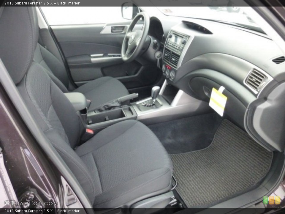 Black Interior Photo for the 2013 Subaru Forester 2.5 X #76895231