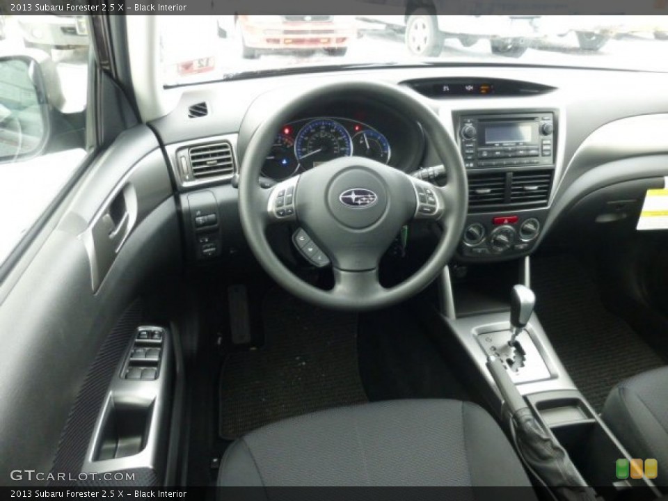 Black Interior Dashboard for the 2013 Subaru Forester 2.5 X #76895309