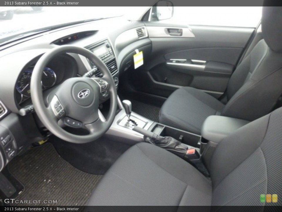 Black 2013 Subaru Forester Interiors