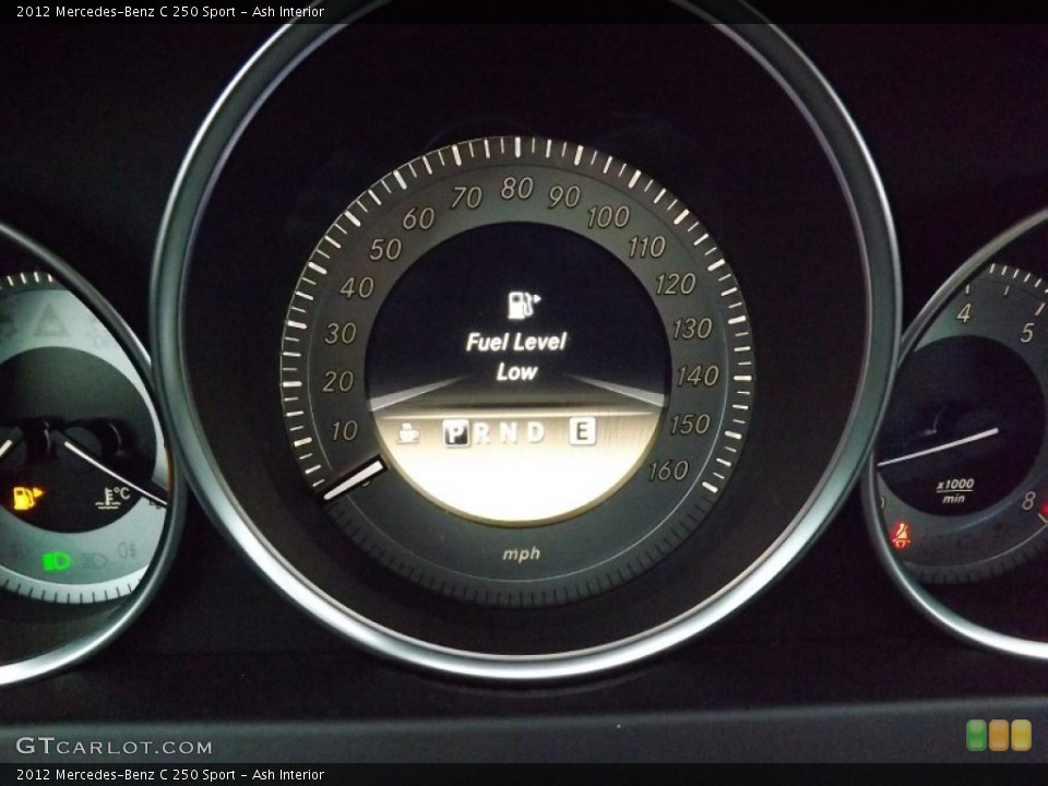 Ash Interior Gauges for the 2012 Mercedes-Benz C 250 Sport #76895421
