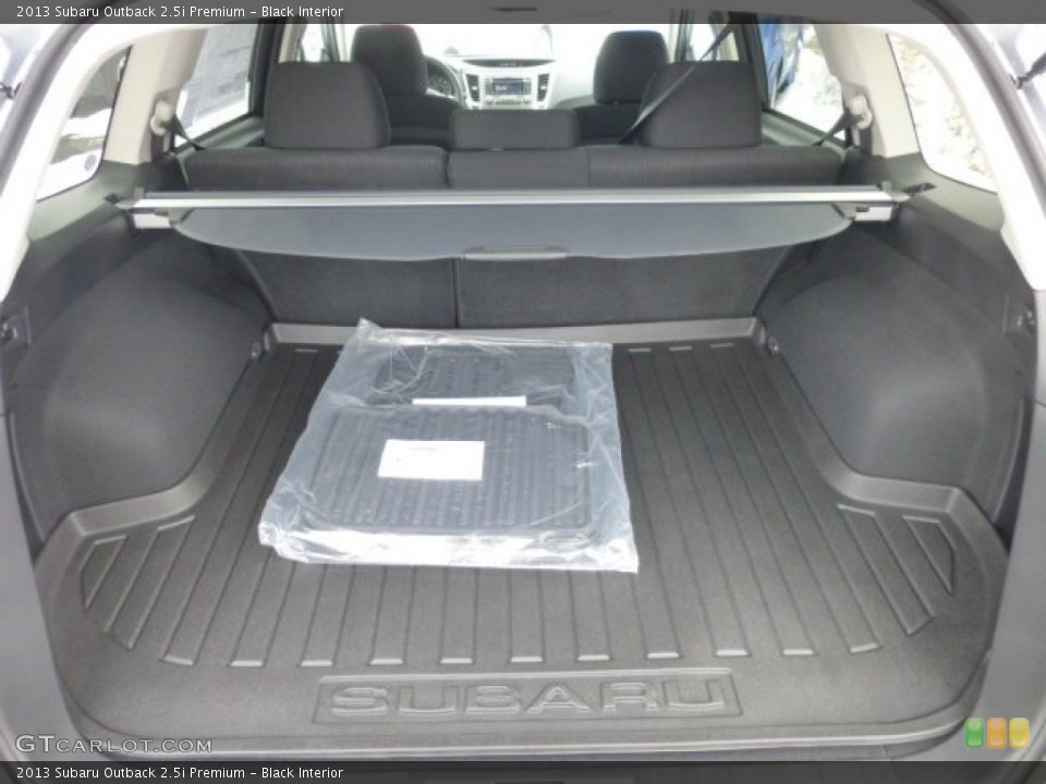 Black Interior Trunk for the 2013 Subaru Outback 2.5i Premium #76895567