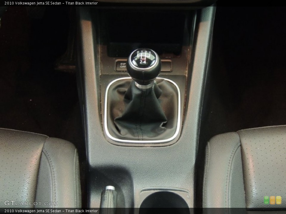Titan Black Interior Transmission for the 2010 Volkswagen Jetta SE Sedan #76895648