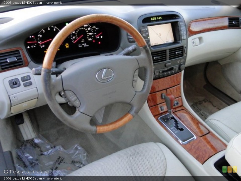 Ivory Interior Prime Interior for the 2003 Lexus LS 430 Sedan #76895829