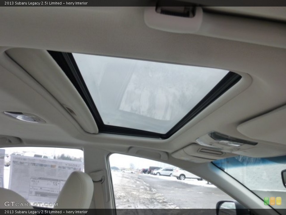 Ivory Interior Sunroof for the 2013 Subaru Legacy 2.5i Limited #76895889