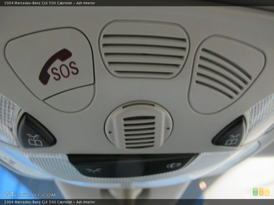 Ash Interior Controls for the 2004 Mercedes-Benz CLK 500 Cabriolet #76896456