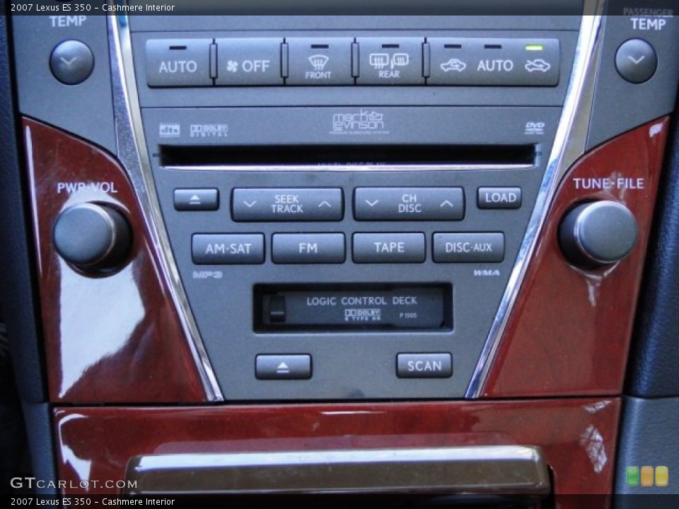Cashmere Interior Controls for the 2007 Lexus ES 350 #76896615