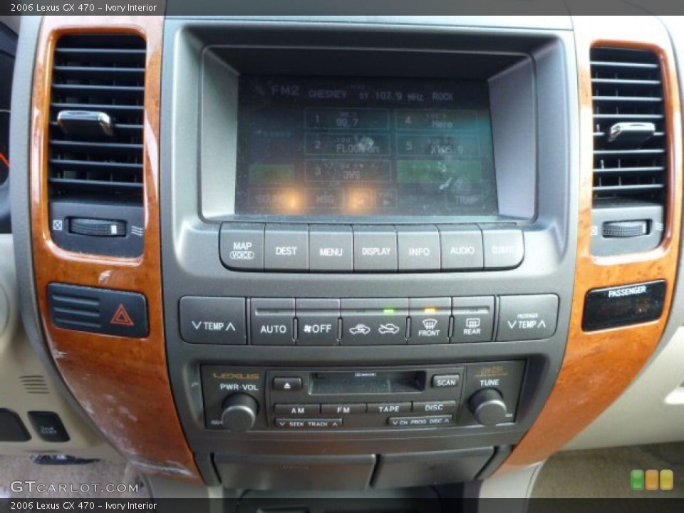 Ivory Interior Controls for the 2006 Lexus GX 470 #76897092