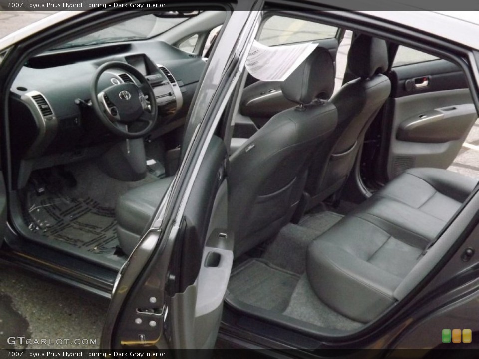 Dark Gray Interior Photo for the 2007 Toyota Prius Hybrid Touring #76897779