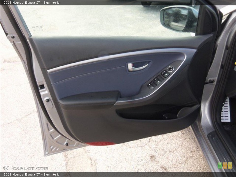 Blue Interior Door Panel for the 2013 Hyundai Elantra GT #76898118