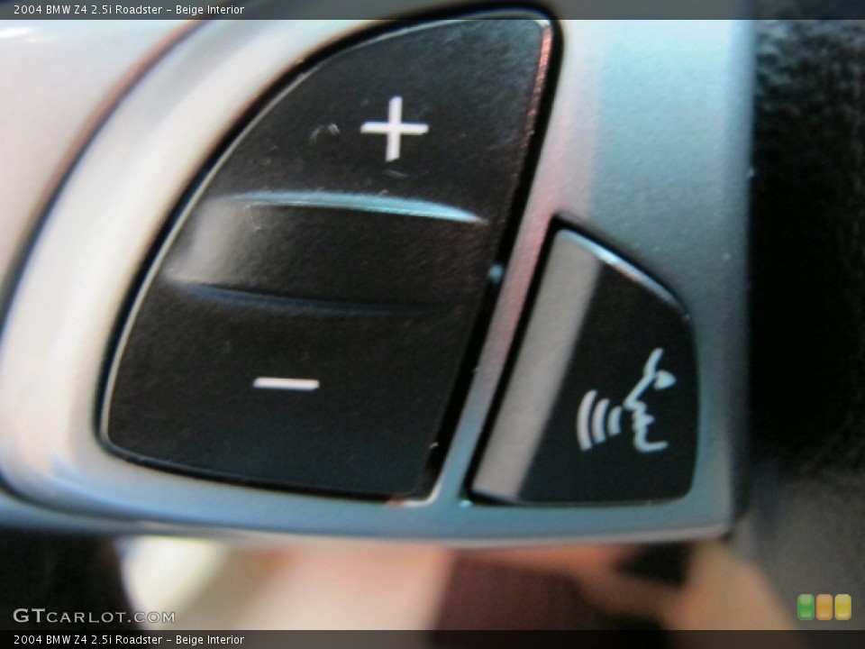 Beige Interior Controls for the 2004 BMW Z4 2.5i Roadster #76898232