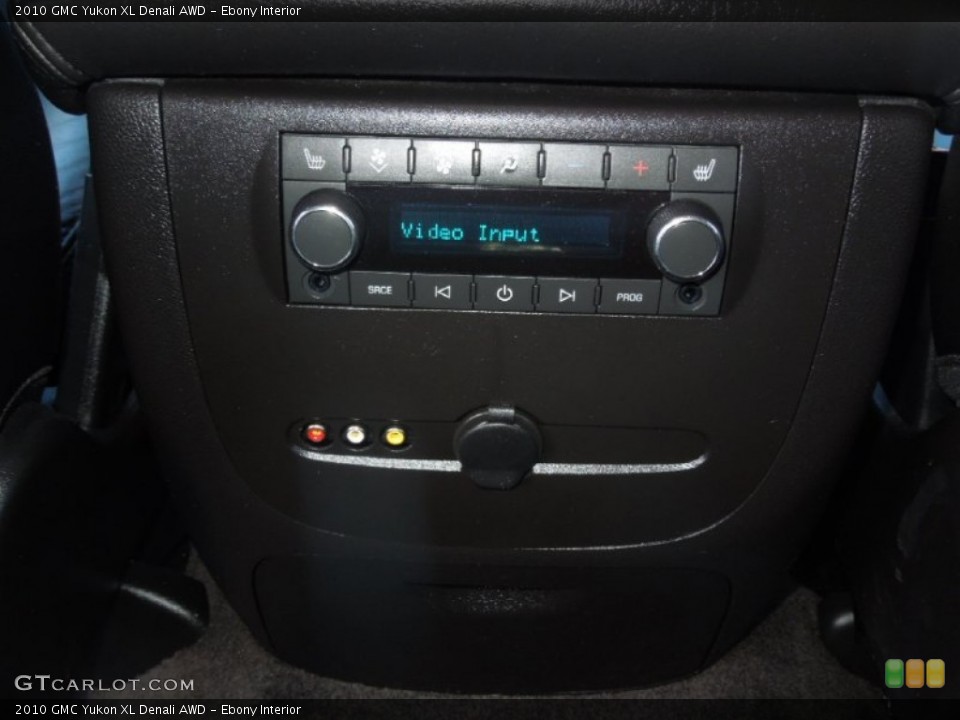 Ebony Interior Controls for the 2010 GMC Yukon XL Denali AWD #76898291