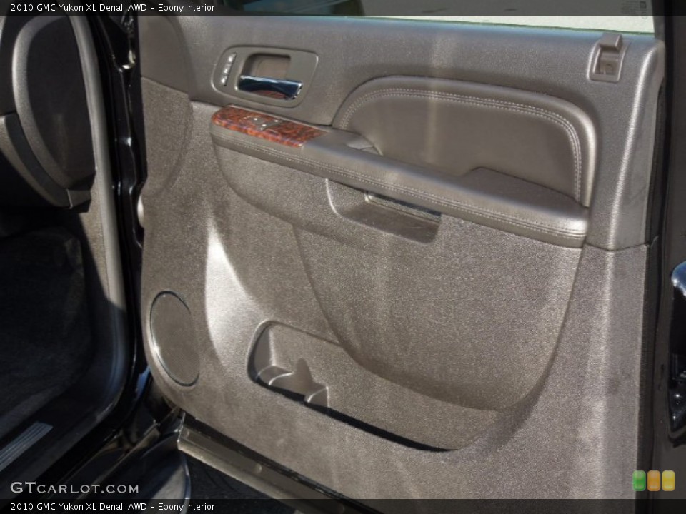Ebony Interior Door Panel for the 2010 GMC Yukon XL Denali AWD #76898424