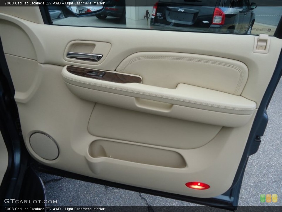 Light Cashmere Interior Door Panel for the 2008 Cadillac Escalade ESV AWD #76898757