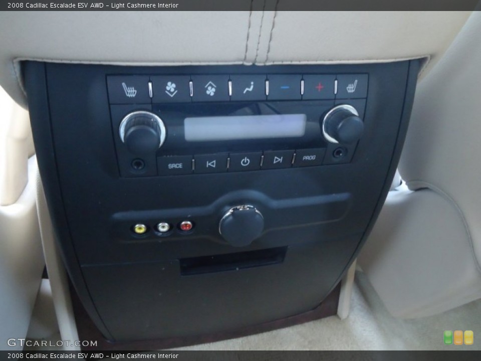 Light Cashmere Interior Controls for the 2008 Cadillac Escalade ESV AWD #76899201