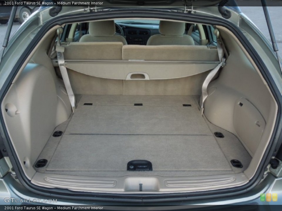 Medium Parchment Interior Trunk for the 2001 Ford Taurus SE Wagon #76899312
