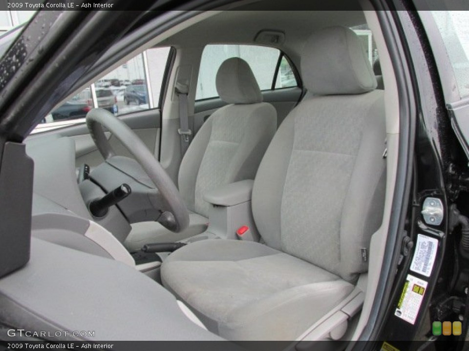 Ash Interior Front Seat for the 2009 Toyota Corolla LE #76899741