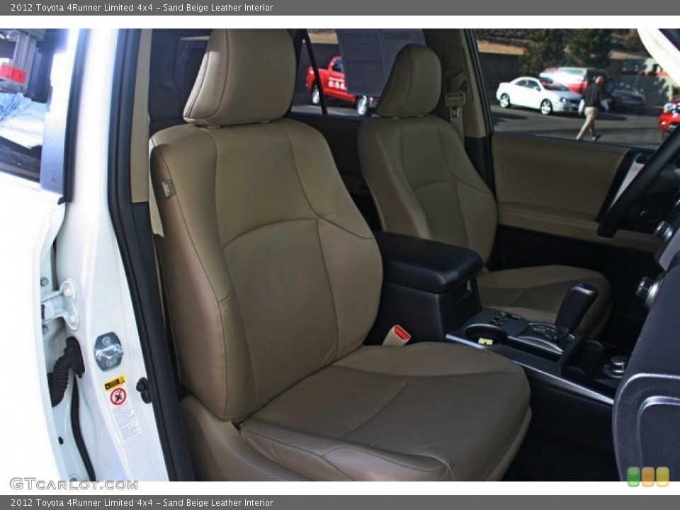 Sand Beige Leather 2012 Toyota 4Runner Interiors