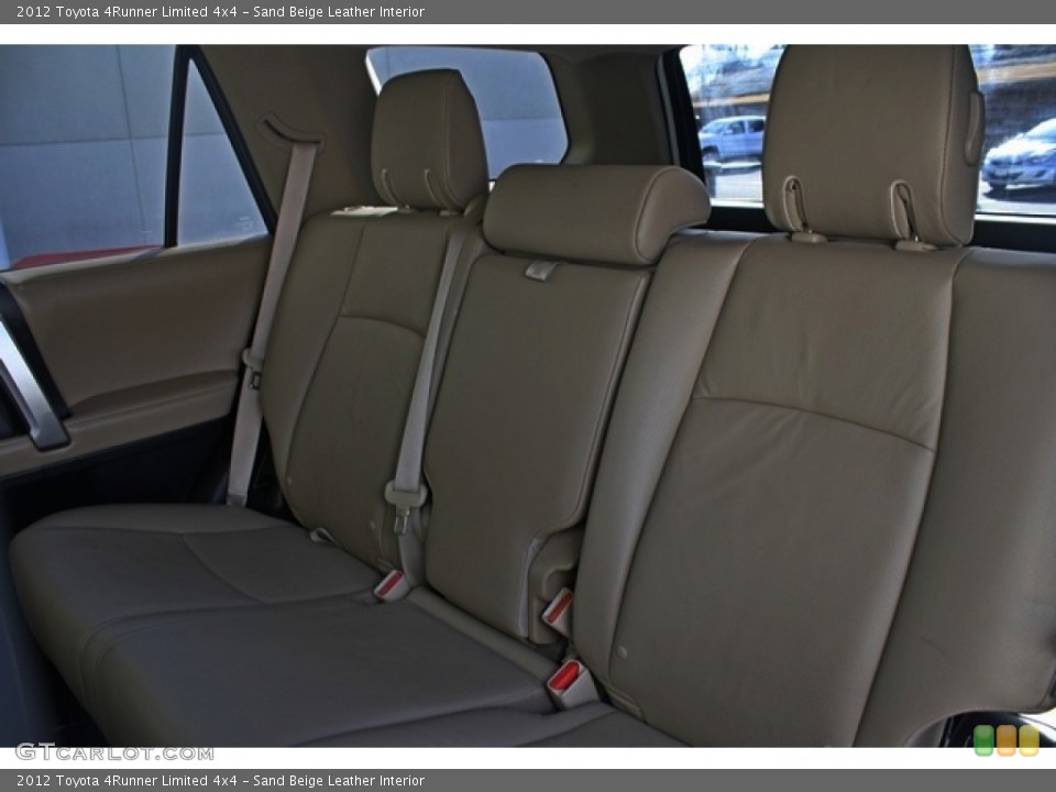 Sand Beige Leather Interior Rear Seat for the 2012 Toyota 4Runner Limited 4x4 #76900227
