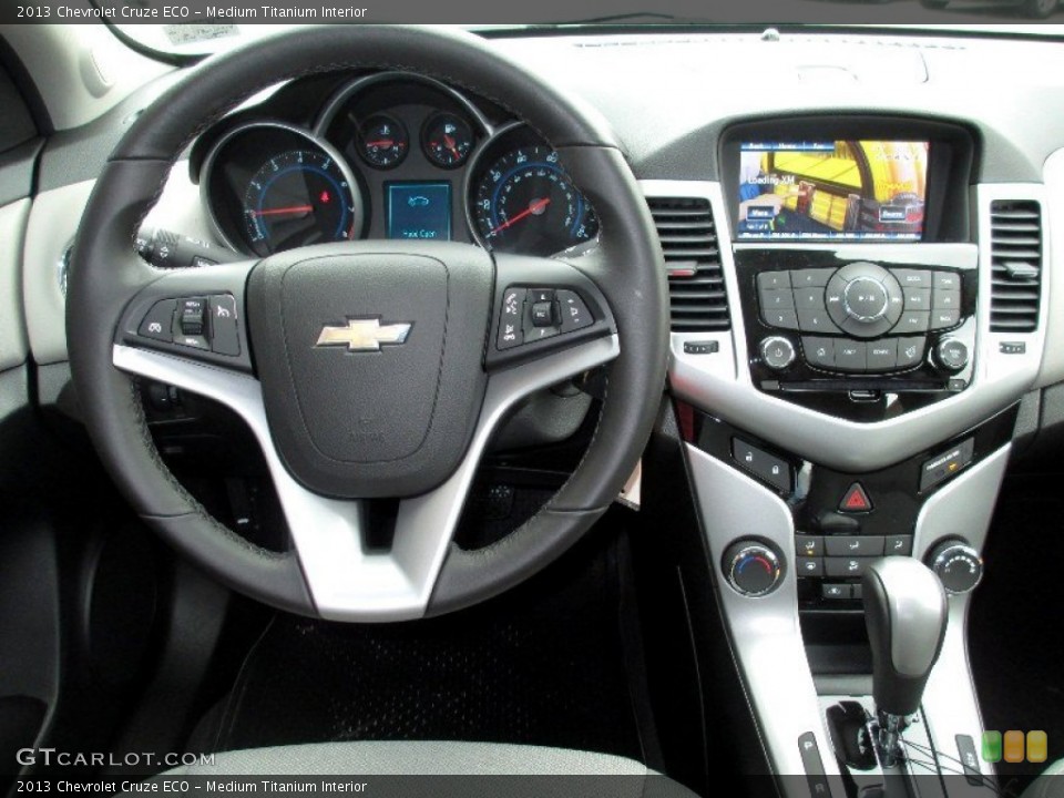 Medium Titanium Interior Dashboard for the 2013 Chevrolet Cruze ECO #76901760