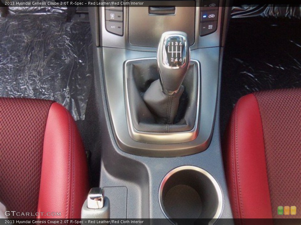 Red Leather/Red Cloth Interior Transmission for the 2013 Hyundai Genesis Coupe 2.0T R-Spec #76901816