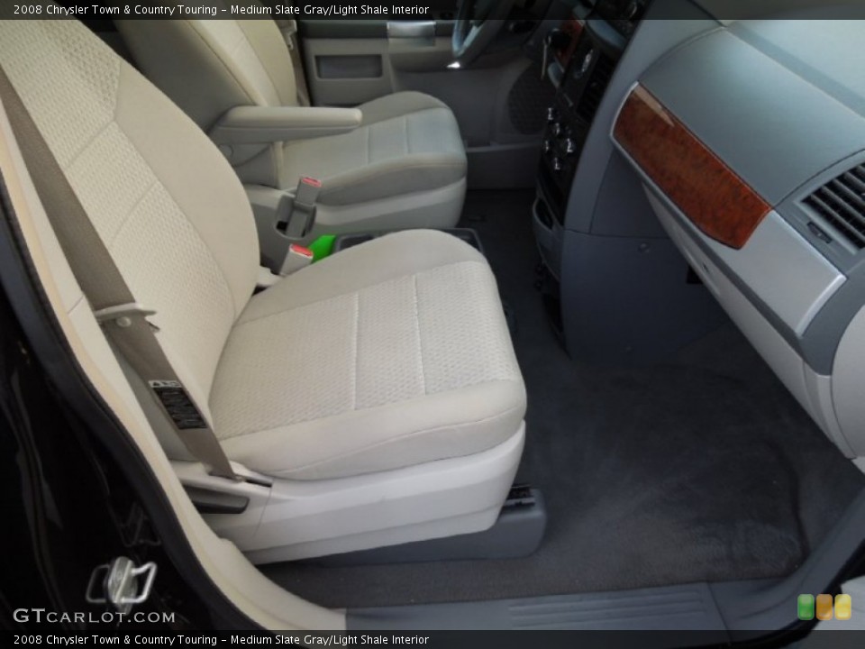 Medium Slate Gray/Light Shale Interior Photo for the 2008 Chrysler Town & Country Touring #76902318