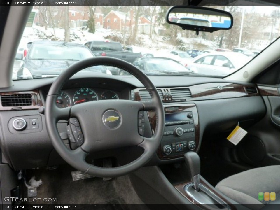 Ebony Interior Dashboard for the 2013 Chevrolet Impala LT #76902759
