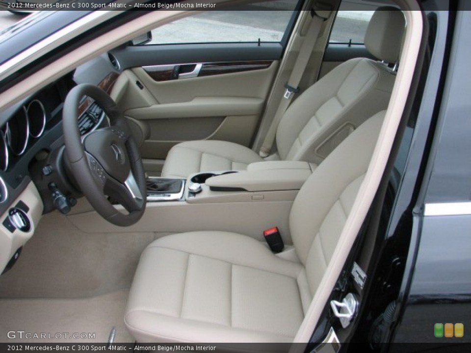 Almond Beige/Mocha Interior Photo for the 2012 Mercedes-Benz C 300 Sport 4Matic #76903397