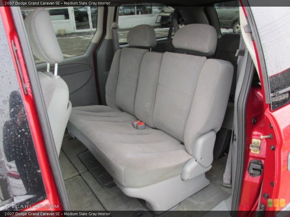 Medium Slate Gray Interior Rear Seat for the 2007 Dodge Grand Caravan SE #76904913