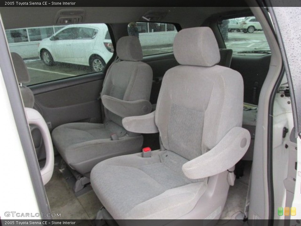 Stone Interior Rear Seat for the 2005 Toyota Sienna CE #76905883