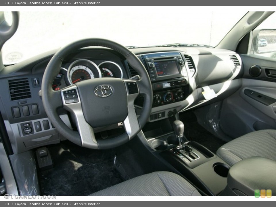 Graphite Interior Dashboard for the 2013 Toyota Tacoma Access Cab 4x4 #76905936